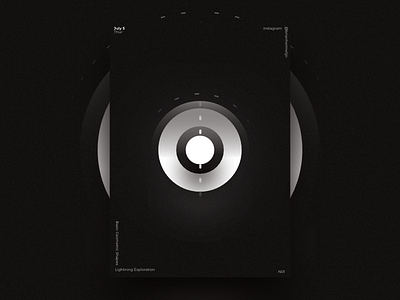 Basic Geometric Shapes Light Exploration - 1 dark geometric gradient grunge light noise shapes
