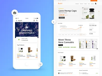 Medical Marijuana Platform cannabis freelance ios marijuana mobile ui design ui ui designer ux ux designer
