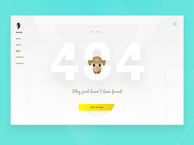INKOD - Blog 404 404 agency blog creative design interface product ui ux website