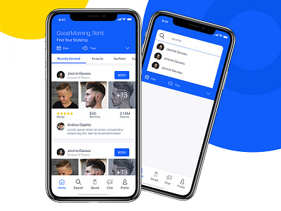Barber App app ios iphonexuiuxonlinebarber