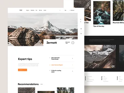 Travel booking clean color giga inspiration map tamarashvili travel
