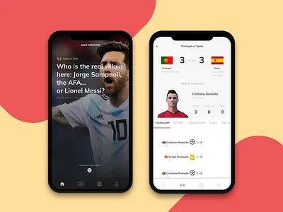 Sports News App app content media messi news ronaldo scorecard sports sportskeeda video world cup