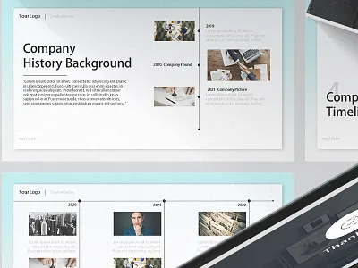 Timeline Picture Creative Presentation Template | Free Download brandingstrategy corporateidentity design keynote modern powerpoint presentationdesign presentationlayout templates