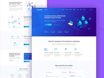 Cryptocurrency Landing crypto cryptocurrency ico ico agency mining wallet