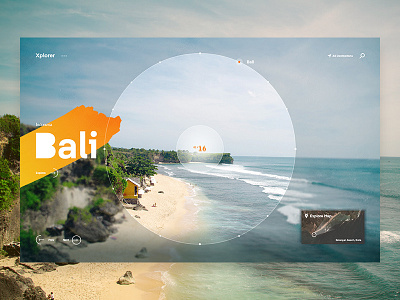 Xplorer - travel experience design experiences travel typography ui ux web website world
