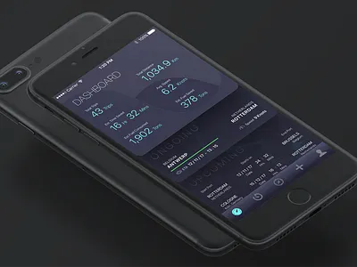 North Star Dashboard app dashboard ios product design skeuomorphism ui ux