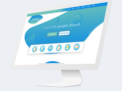 Online Bill Payment - Landing Page 2/3 bill design home page landing movie payment shopping travel ui ux web