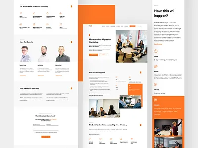 PGS Landing Page design landing page pgs ui ux