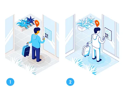 starting point illustration hansel illustration isometric startup tooploox vector