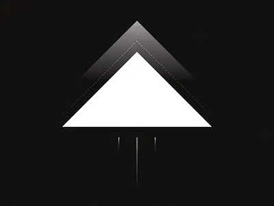 Basic Geometric Shapes Light Exploration - 2 Close View dark geometric gradient grunge light noise shapes wallpaper