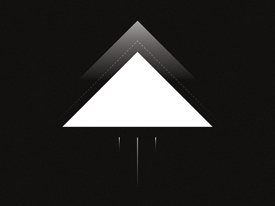 Basic Geometric Shapes Light Exploration - 2 Close View dark geometric gradient grunge light noise shapes wallpaper