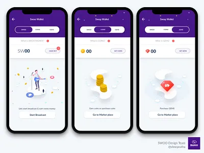 SWOO Gamification Shots #3 gamification ui