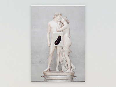 Adonis has BDE 🍆 adonis eggplant fruits museum statue unporn unsplash