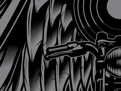 Wip bike illustration illustrator motorcycle wip