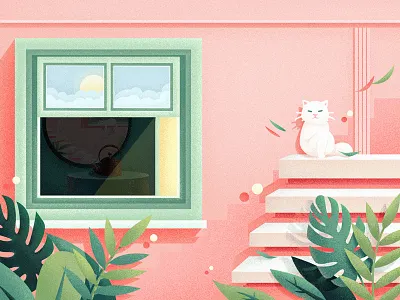 Waiting illustration