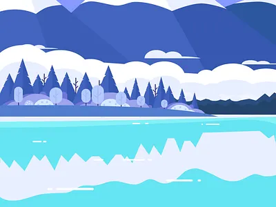 Nature art illustration inset landscape light nature