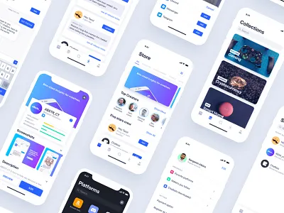 Butik — An unique store for all chatbots ai behance bot bots case study chatbot chatbots ios messaging store ui ux