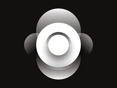 Basic Geometric Shapes Light Exploration - 3 Close View dark geometric gradient grunge light noise shapes wallpaper