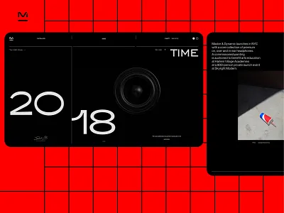 Master&Dynamic headphones ios iphone iphonex minimal music shop site store ui ux web