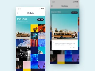 Daily exercise 006-Emotional box project app emotion ui
