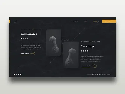 Portfolio-DemoSc branding design personal portfolio shapes typography ui ux visual web webdesign work