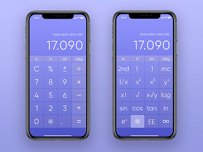 Scientific calculator (For the Challenges UpLabs) app application calculator challenge interaction interface uplabs