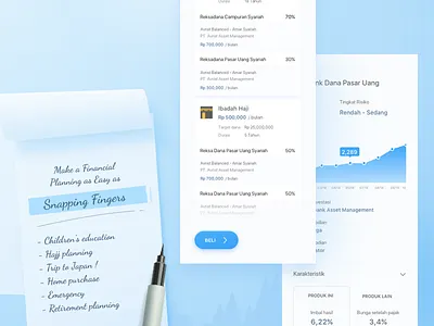 Finance App app finance financial ios mobile plan startup ui