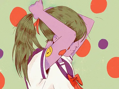 夏 anime ipad pro texture