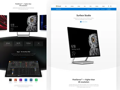 Microsoft: Surface Studio concept landing microsoft redesign surface surface studio windows