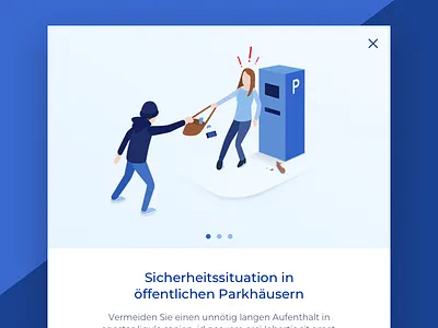 Argh! car character crime graphic illustration interface public parking ui uxi vector web