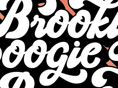 Triple B 70s groovy hippy lettering