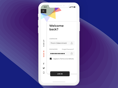 Signup page - iOS adobe xd app concept ios ios app mobile signup signup page ui ux