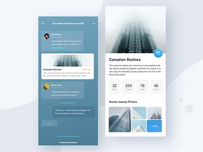 Tourism Strategy UI Explore clean explore tourism ui |