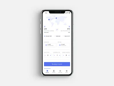 Flight Booking App app booking booking app flight flight app flight booking mobile app travel app ui