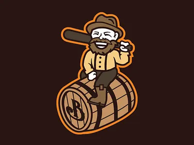 Bowling Green Bootleggers barrels baseball bootleggers bourbon bowling green hot rods milb moonshiners overalls sports