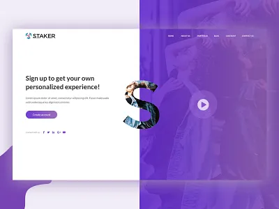 Blog blog blogger blogging gallery magazine minimal modern personal photography