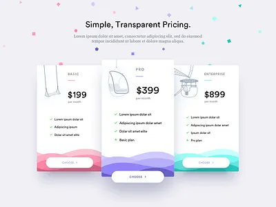 Data & Machine Learning Pricing page data illustration machine learning plans price pricing shuttle subscription ui ux website