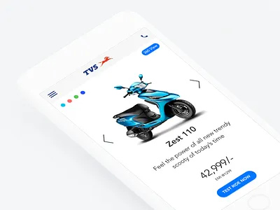 TVS App - Redesign app design ios mobile tvs ui ux