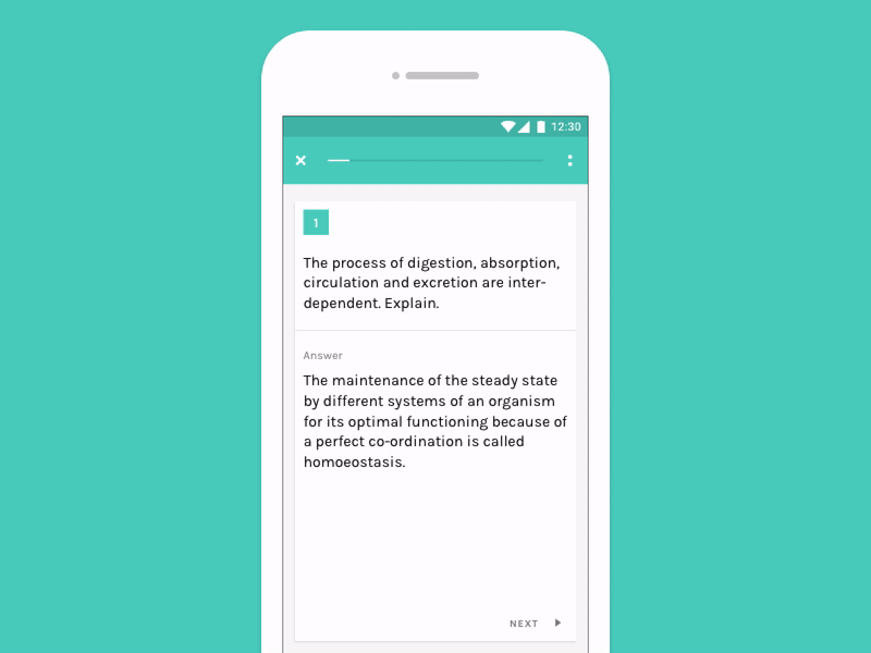 Quill App – Listen android animation audio edtech education interaction learning listen playlist quiz