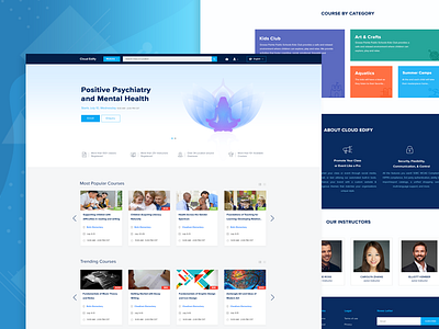 Cloud Edify education web