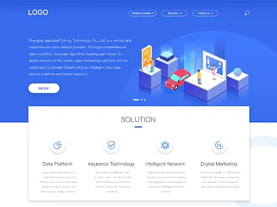 Large data visualization screen big car card data layout purple screen sketch visualization