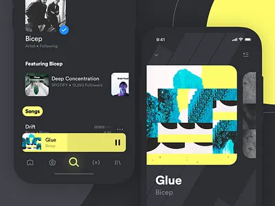 Music player study gesture heos music player songs