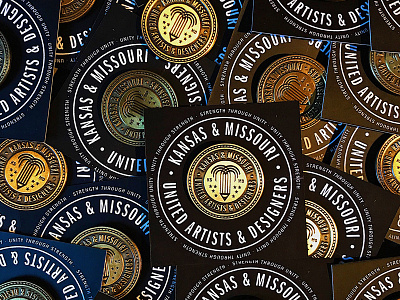 Design Union Pin badge badges kansas kansas city missouri pin pins union union pin