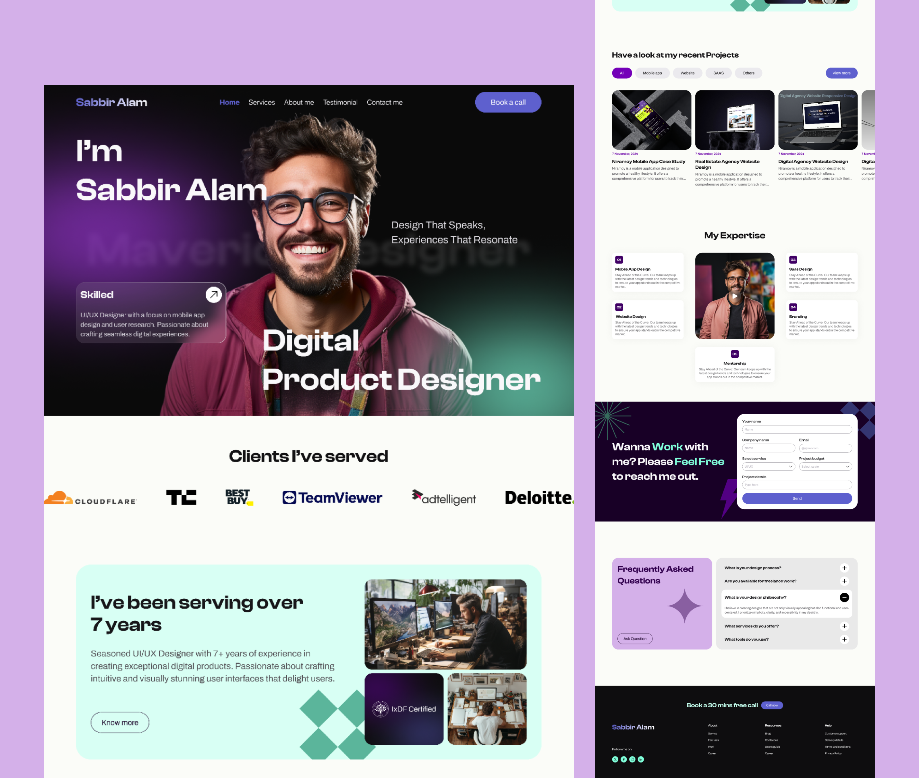 Example of Website Design Service (10 Pages)