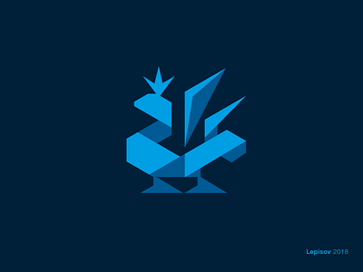 Dragon Logo creative market dragon heraldic illustration logo medieval origami paper polygonal snake symbol template