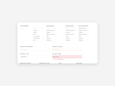 Zeplin Handoff design developers dropdowns handoff inputs text ui ux zeplin