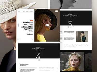 edmé landing simple ui web webdesign webpage website
