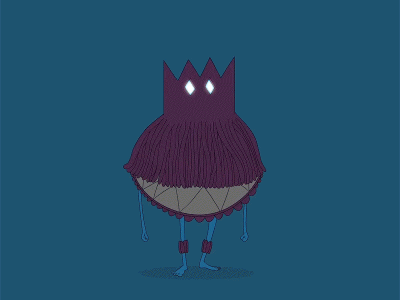 shake it 2d 2danimation animatedloop animation dance dancing fun gif happy loop monster wild