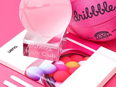 You like me. You really like me! 100k basketball dribbble even more pink notebook pink ueno