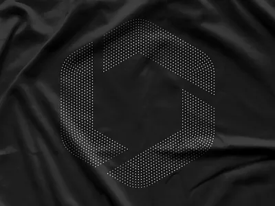 Company Shirt anxiety apparel branding dots hexagon logo math shirt